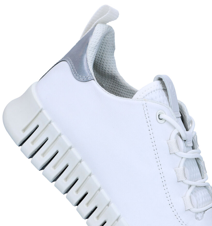 ECCO Gruuv Chaussures à lacets en Blanc pour femmes (321431) - pour semelles orthopédiques