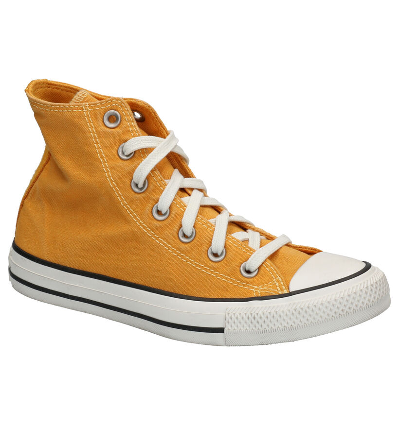 Converse Chuck Taylor All Star Okergele Sneakers in stof (266473)