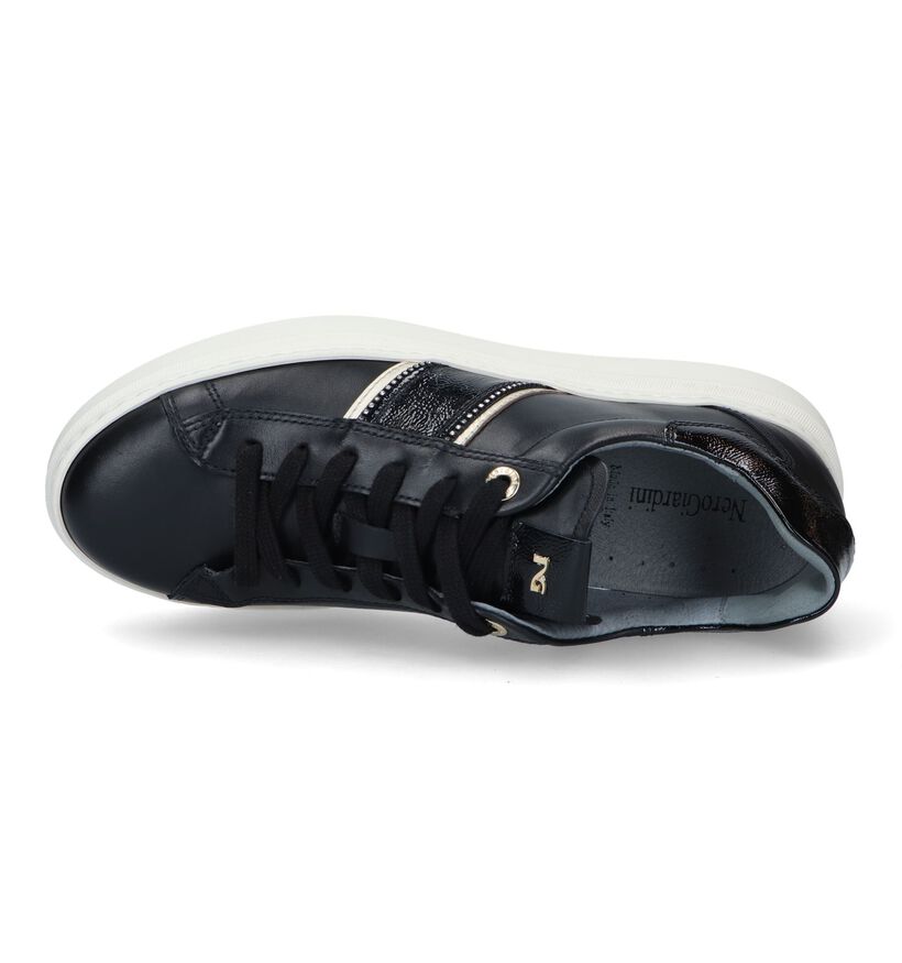 NeroGiardini Zwarte Platform Sneakers voor dames (329883) - geschikt voor steunzolen