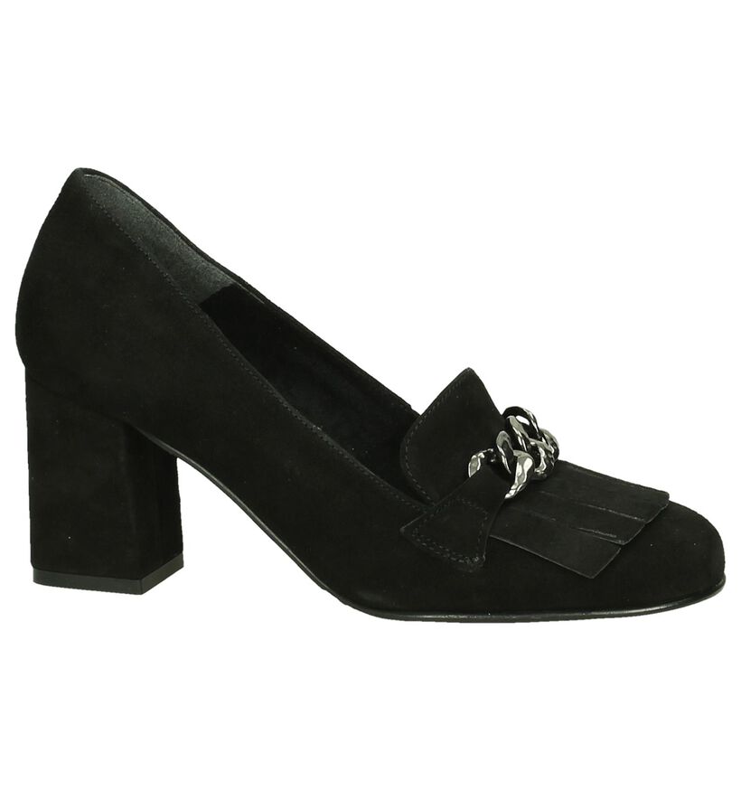 Tamaris Escarpins classique en Noir en daim (186809)
