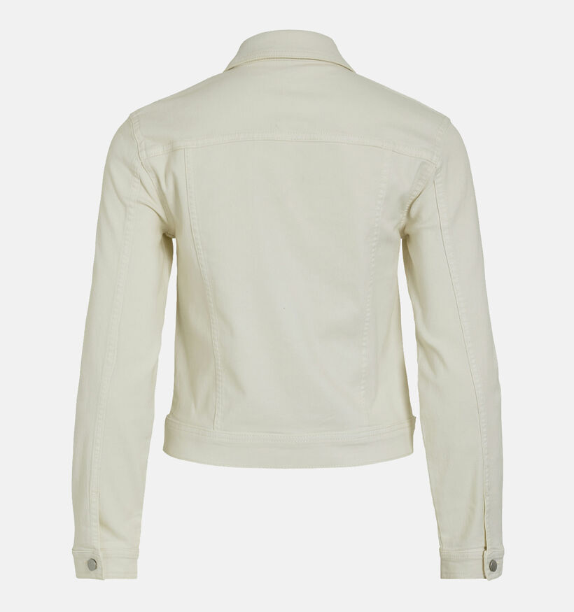 Vila Nus Veste en jeans en Blanc pour femmes (351810)