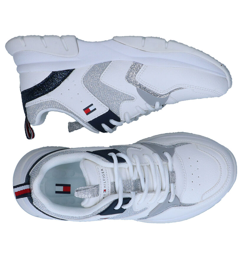 Tommy Hilfiger Baskets basses en Blanc en simili cuir (285689)