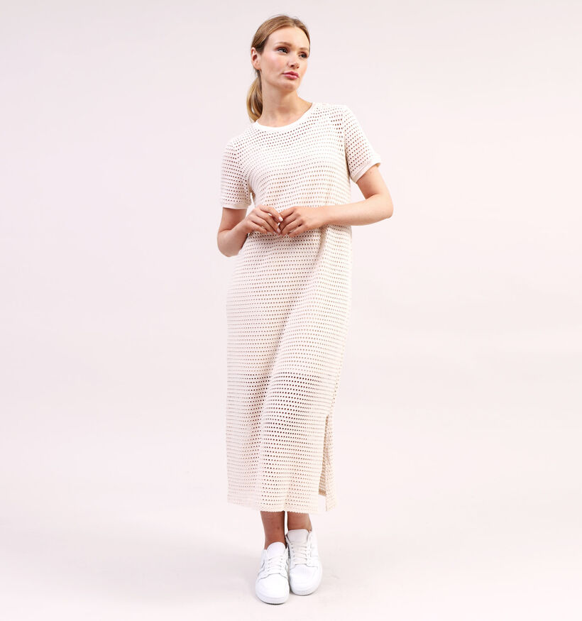 Vila Adella Robe maxi en Beige (330196)