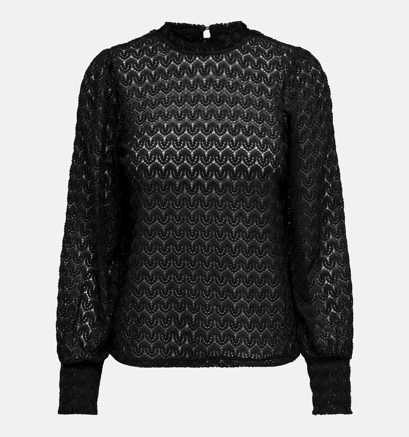 JDY Avery Zwarte Kanten blouse voor dames (344182)