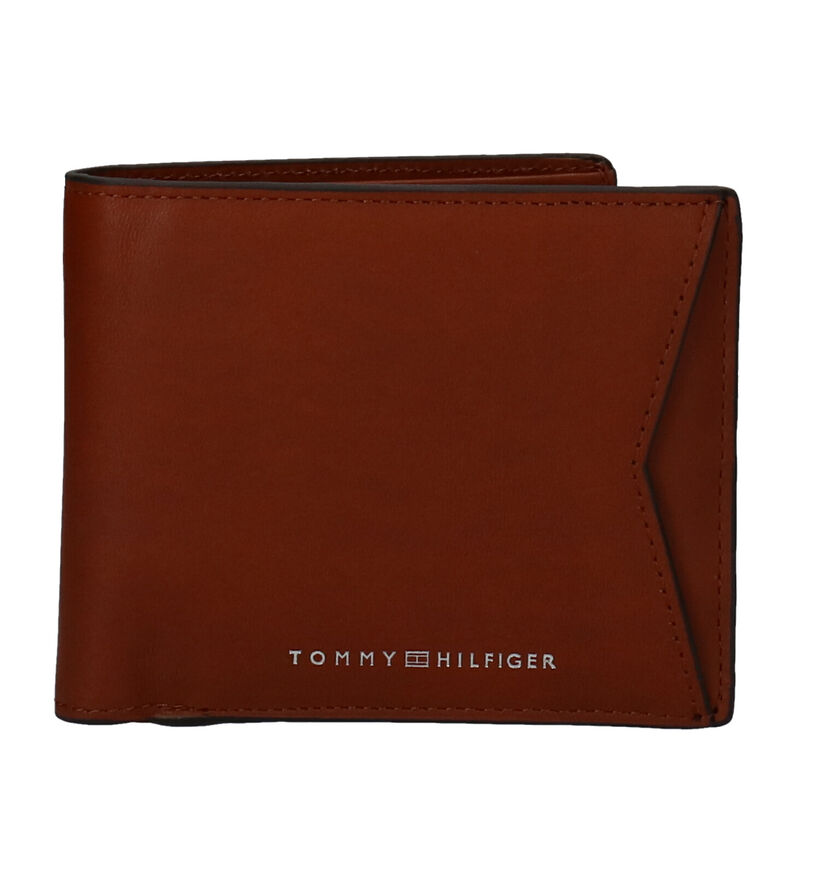 Tommy Hilfiger Cognac Portefeuille in leer (257048)