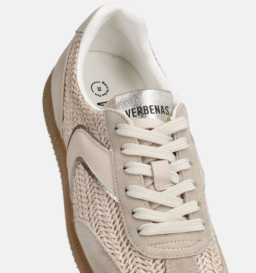 Verbenas Sound Tropic Beige Sneakers voor dames (370176) - geschikt voor steunzolen