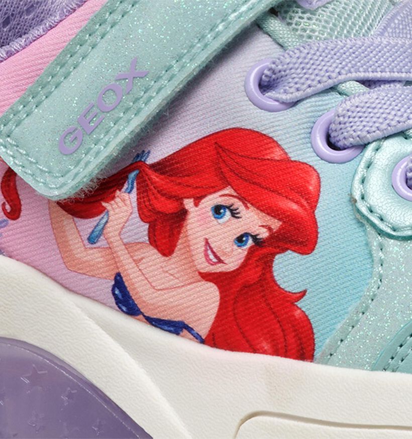 Geox Fadinlight Ariel Blauwe Sneakers voor meisjes (356428) - geschikt voor steunzolen