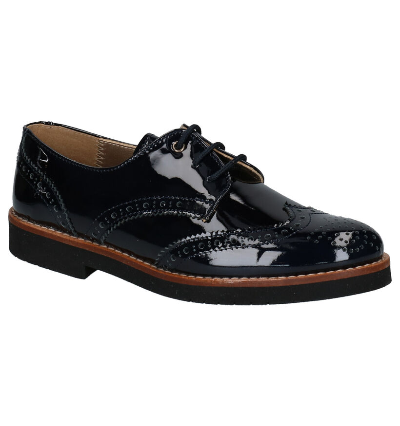 Eli Chaussures basses en Bleu foncé en cuir (260868)