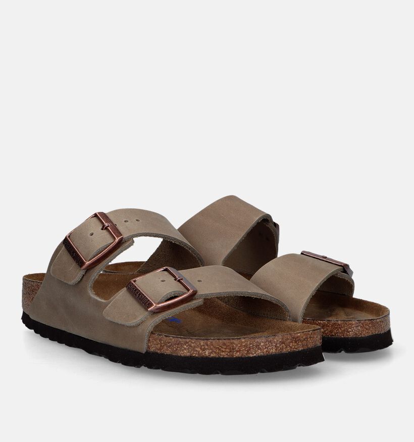 Birkenstock Arizona Bruine Slippers voor dames (330656)