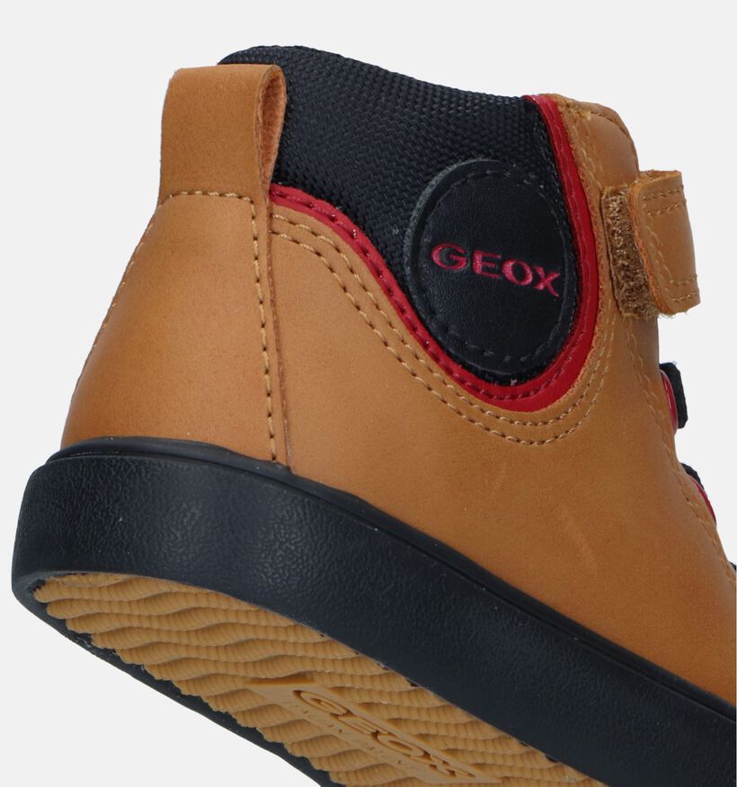 Geox Gisli Groene Babyschoentjes voor jongens (329866) - geschikt voor steunzolen