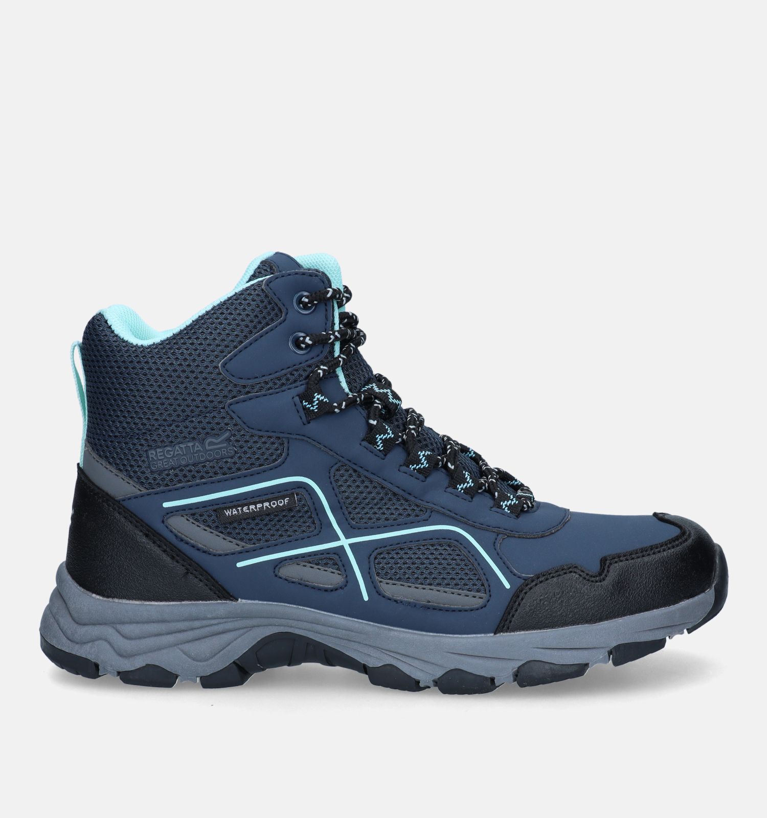 Regatta Lady Vendeavour Blauwe Wandelschoenen Dames Outdoorschoenen Online op TORFS.BE