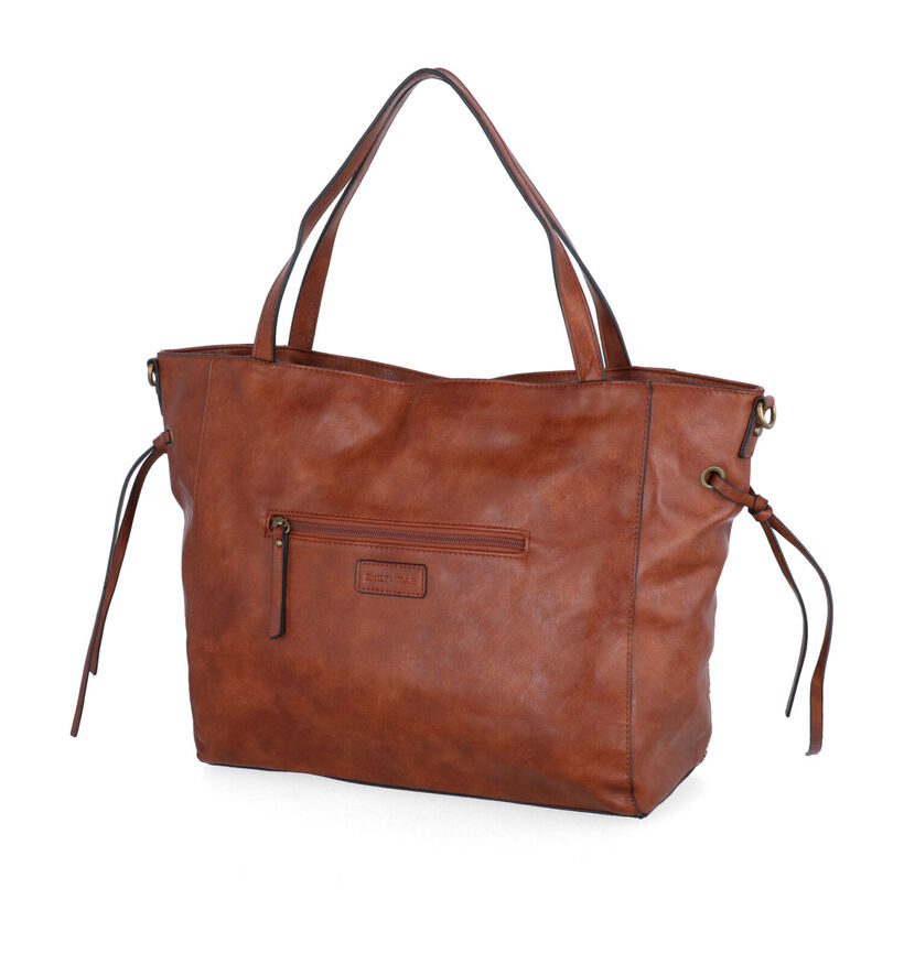 Emily & Noah Freya Cognac Shopper in kunstleer (299597)