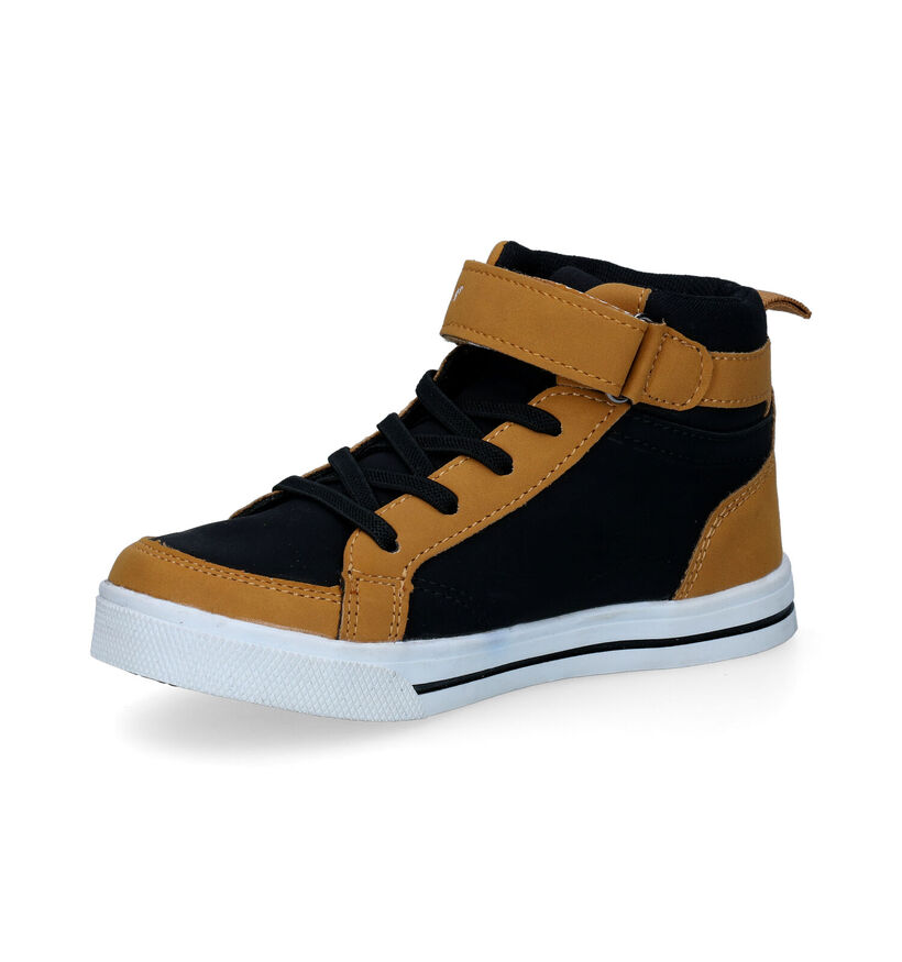 Milo & Mila Chaussures hautes en Noir en simili cuir (297759)
