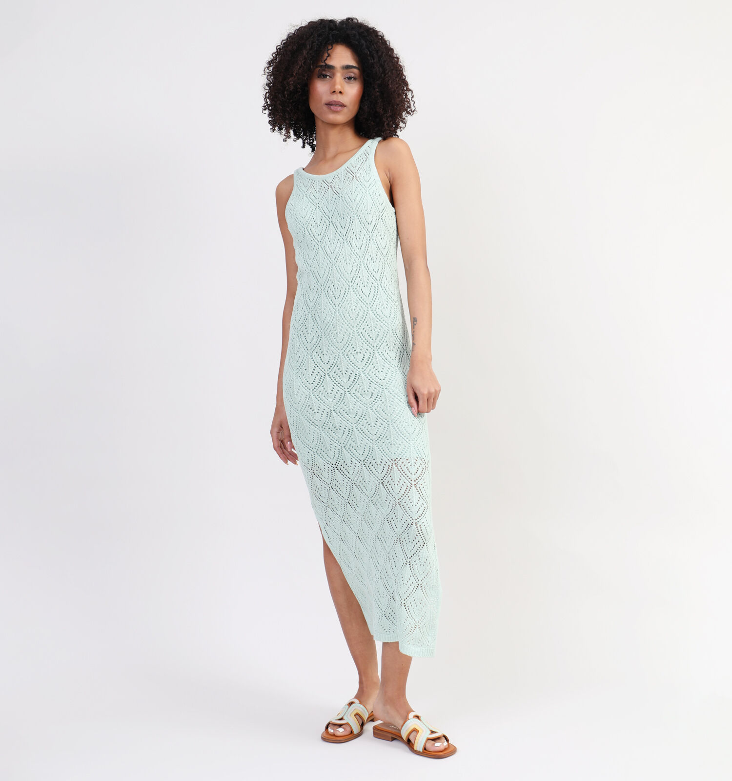 Robe vero moda verte cheap