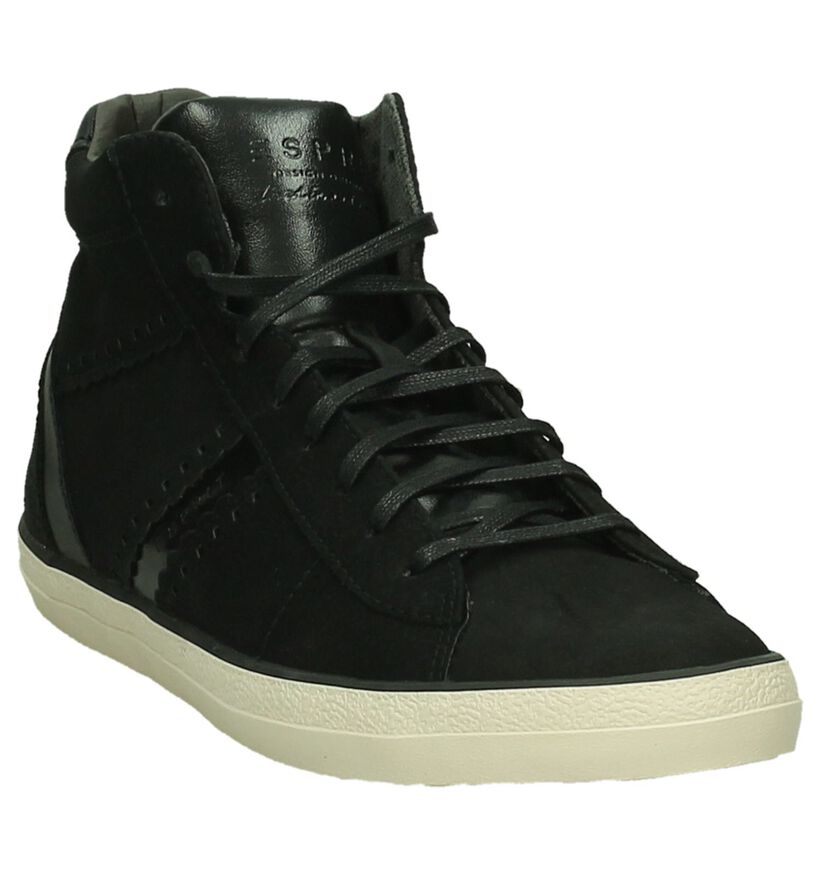 Zwarte Hoge Sneakers Esprit, , pdp