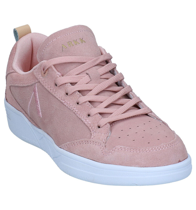 ARKK Baskets basses en Rosé en daim (292639)