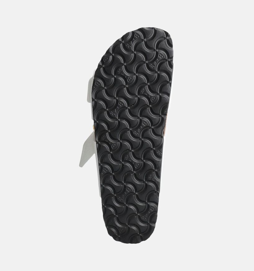 Birkenstock Sydney Cushion Buckle Witte Slippers voor dames (357603)