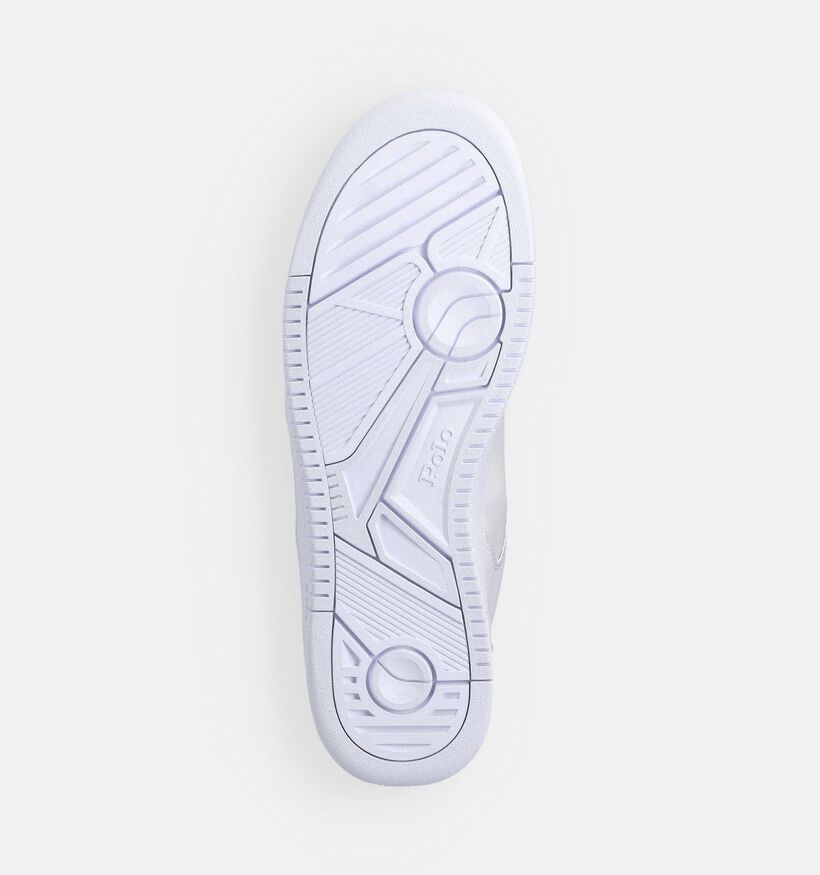 Polo Ralph Lauren Master Court Chaussures plates en Blanc pour hommes (375269) - pour semelles orthop&eacute;diques