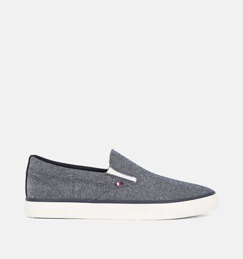 Chaussures à enfiler bleu