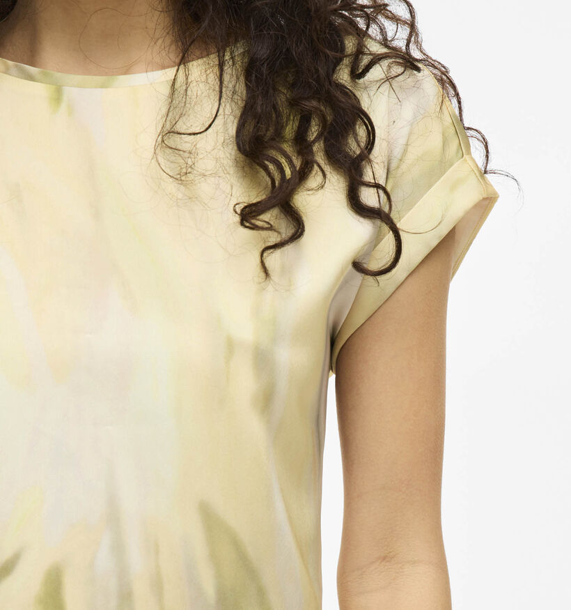 Vila Viellette T-shirt en Jaune pour femmes (359471)