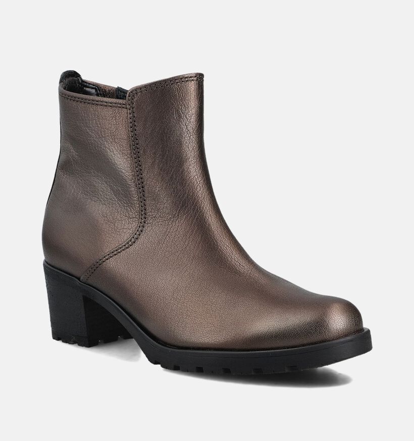 Gabor Bottines à talons en Marron pour femmes (363133)