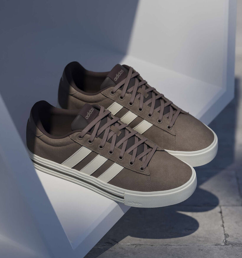 adidas Daily 4.0 Bruine Sneakers voor heren (372615) - geschikt voor steunzolen