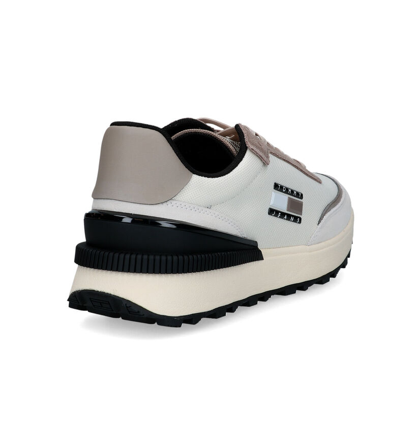 Tommy Hilfiger TJ Techn. Runner Baskets en Blanc pour hommes (318231) - pour semelles orthopédiques