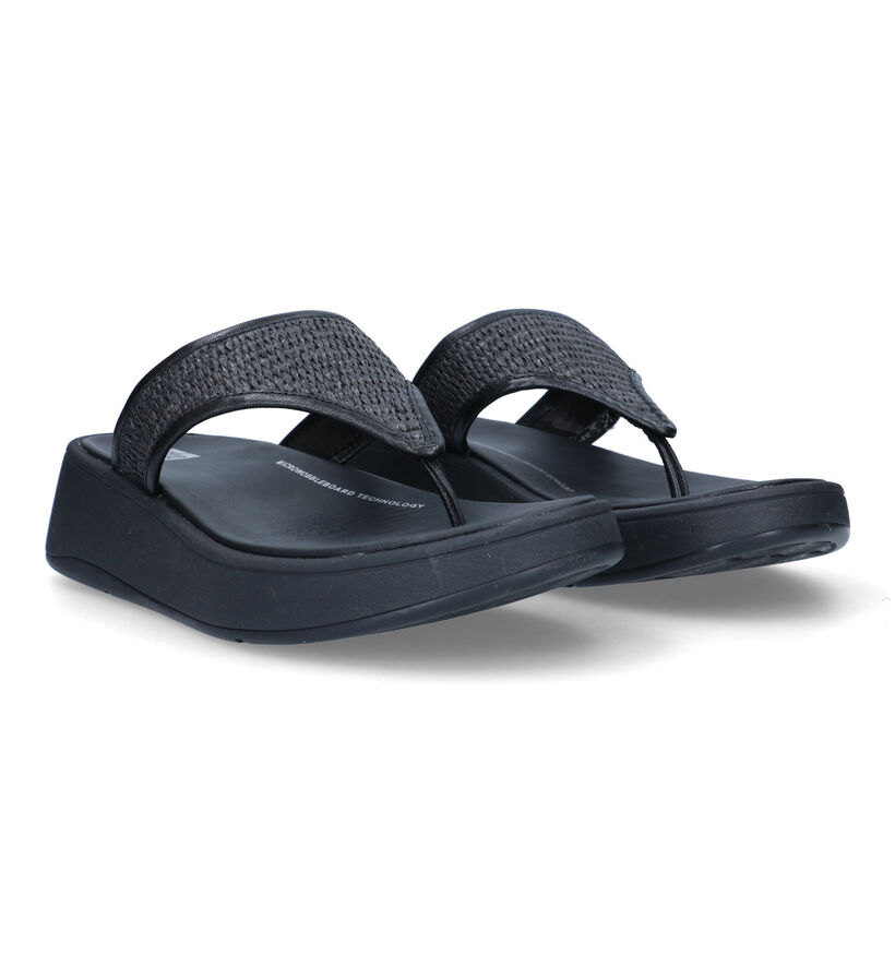 FitFlop F-Mode Roze Teenslippers in stof (320484)