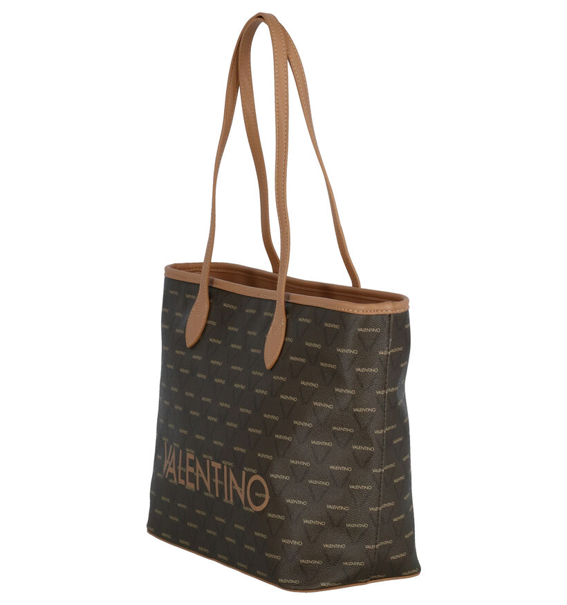 Valentino Handbags Liuto Cabas en Brun en simili cuir (259225)