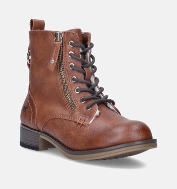 Mustang Boots Cognac/Bleu