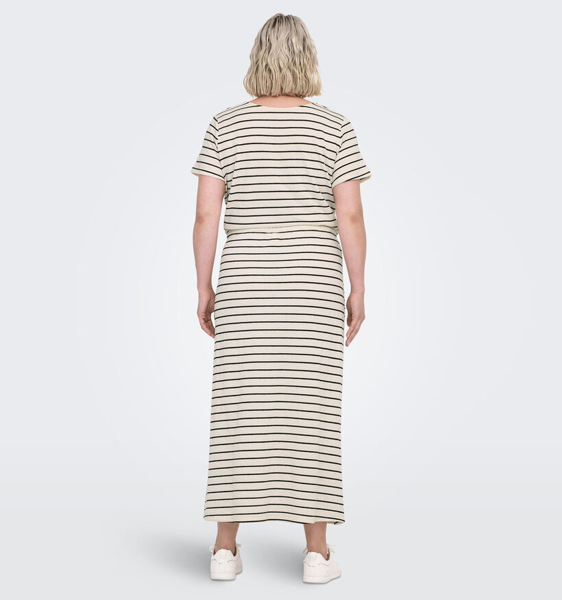 ONLY Carmakoma Jana Ecru Lange Rok voor dames (375074)