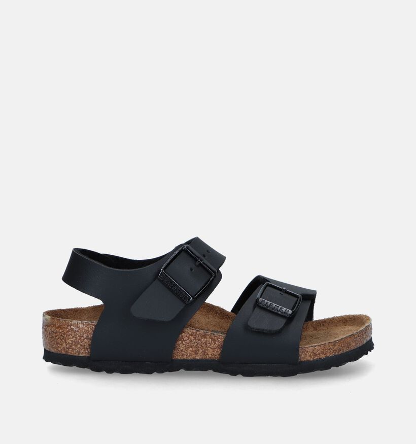 Birkenstock New York Zwarte Sandalen voor jongens (338096)