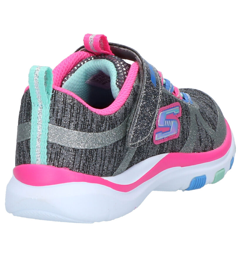 Skechers Grijze Sneakers in stof (263412)