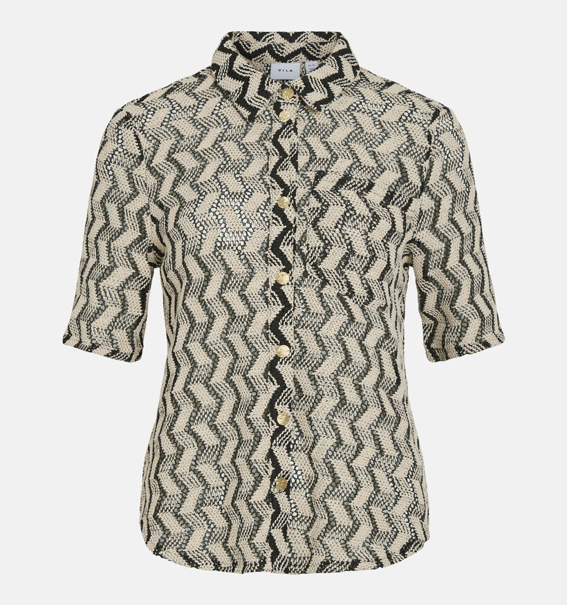 Vila Lupina Chemise en Noir pour femmes (357189)