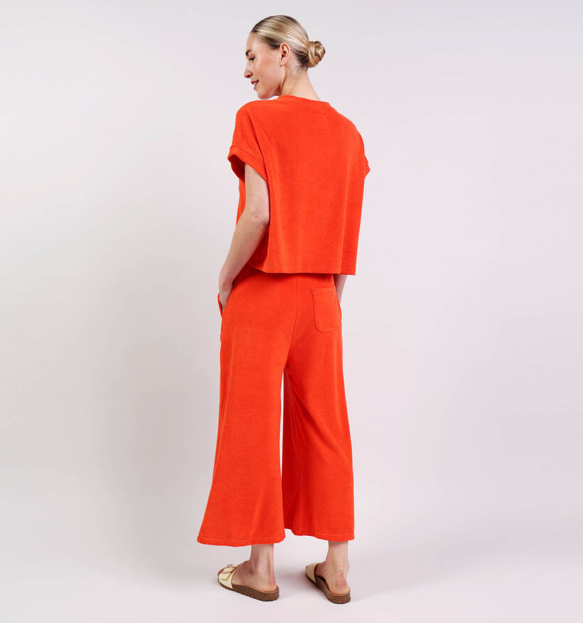 The Shirt Project Oranje Geklede Broek voor dames (376279)
