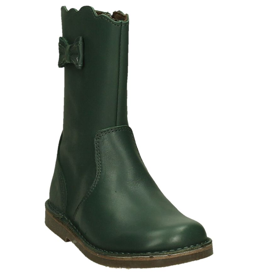 Bana & Co Bottes basses en Vert foncé en cuir (205493)