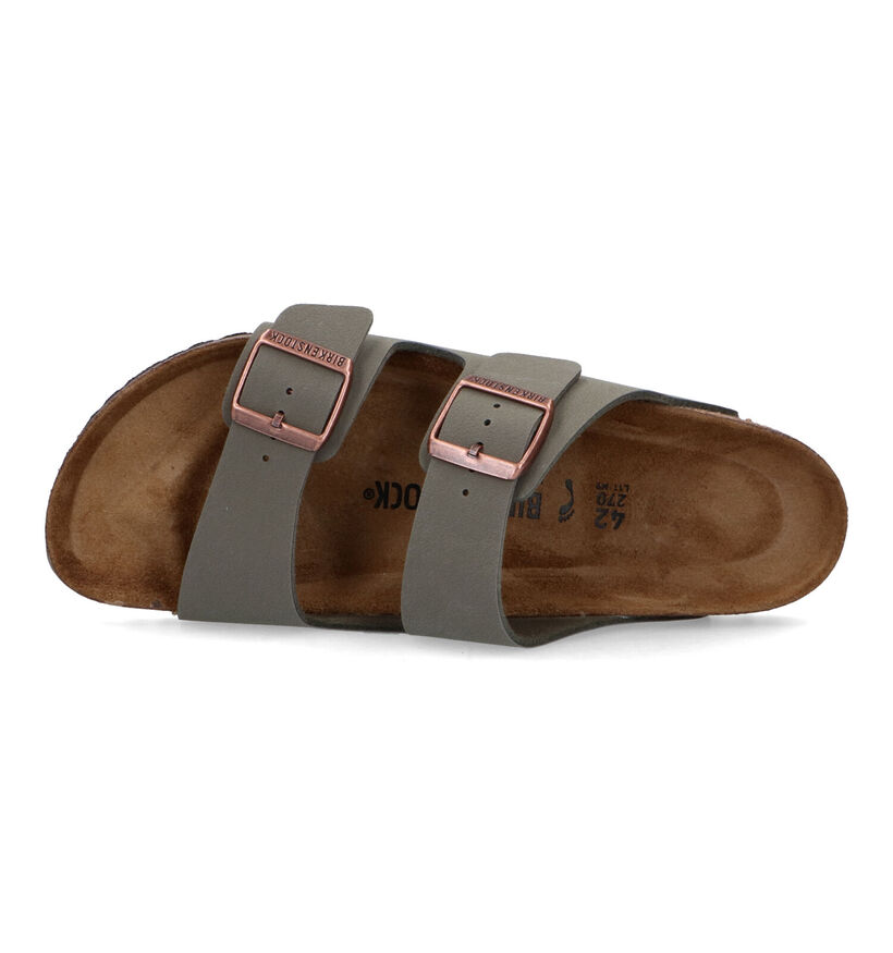 Birkenstock Arizona Vegan Blauwe Slippers voor heren (337864)