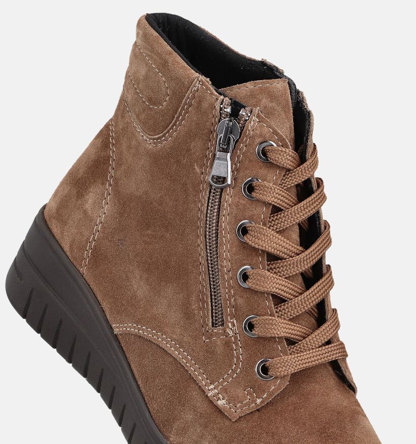 Solemade Isla Donkerbruine Boots voor dames (364132) - geschikt voor steunzolen