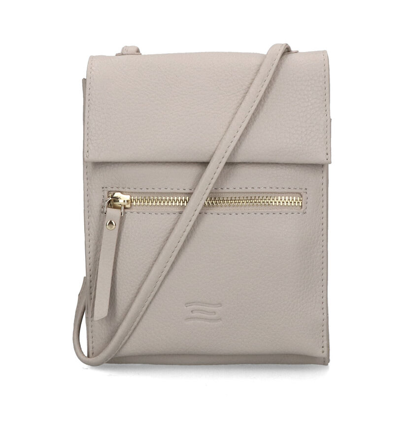 Crinkles Sac porté croisé en Camel pour femmes (342316)