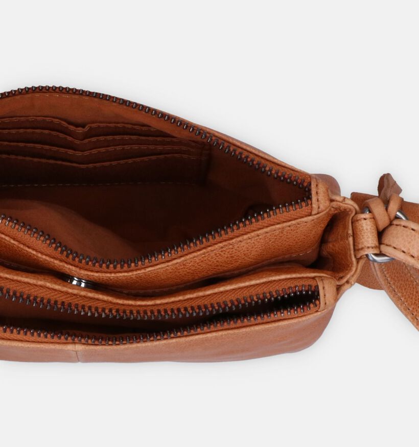 Burkely Just Jolie Sac porté croisé en Marron pour femmes (340603)