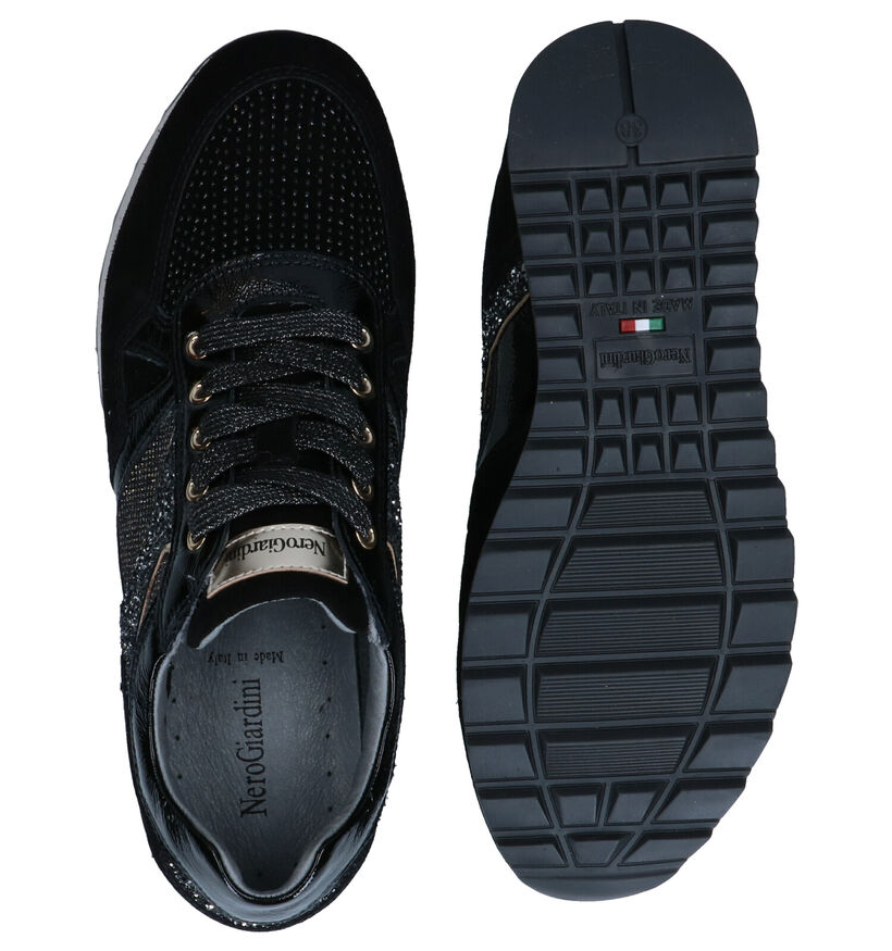 NeroGiardini Zwarte Sneakers in leer (296624)