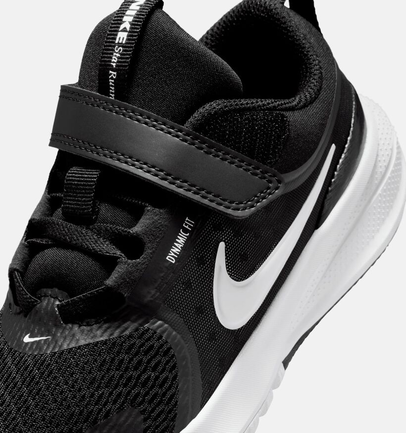 Nike Star Runner 5 PS Baskets basses en Noir pour filles, gar&ccedil;ons (364615) - pour semelles orthop&eacute;diques