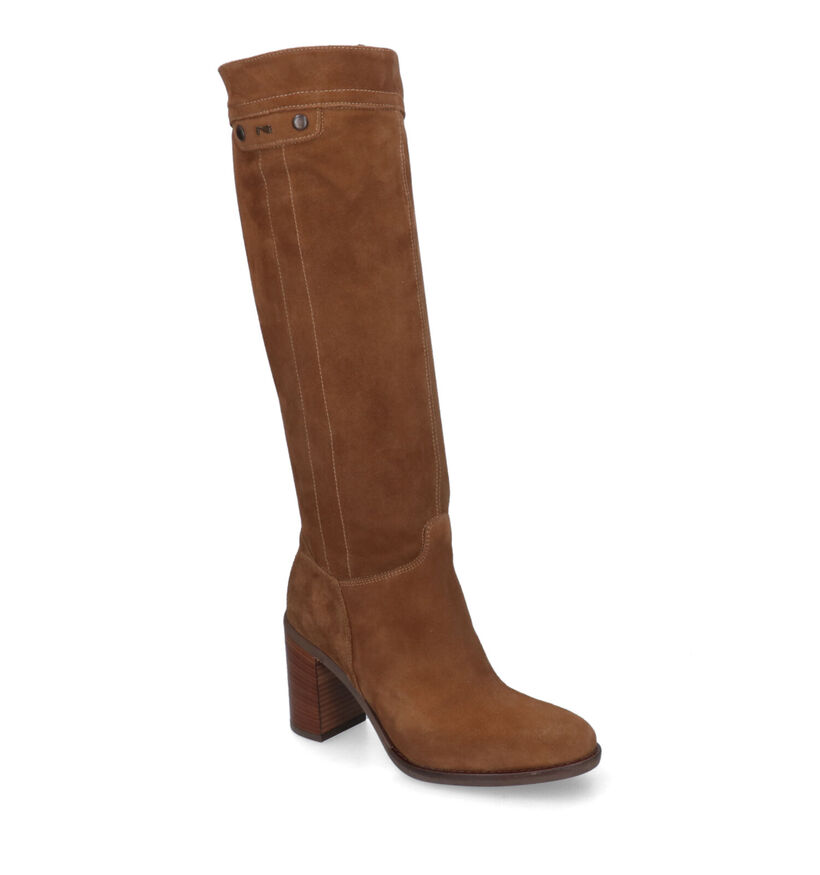 NeroGiardini Bottes hautes en Marron en daim (314606)