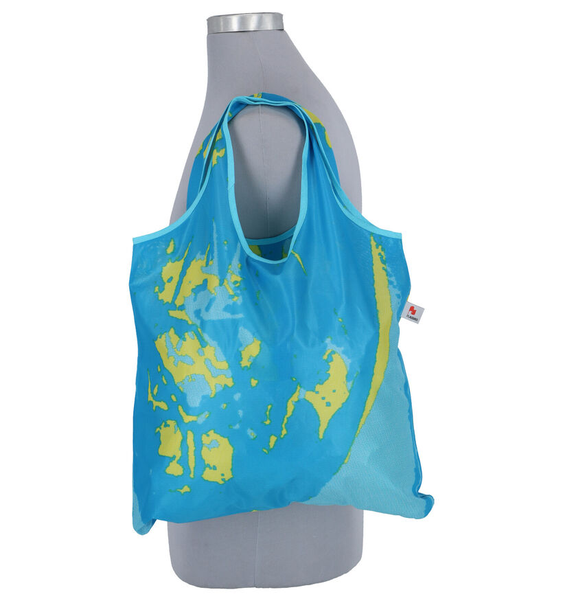 Flagbag Blauwe Shopper in stof (265353)