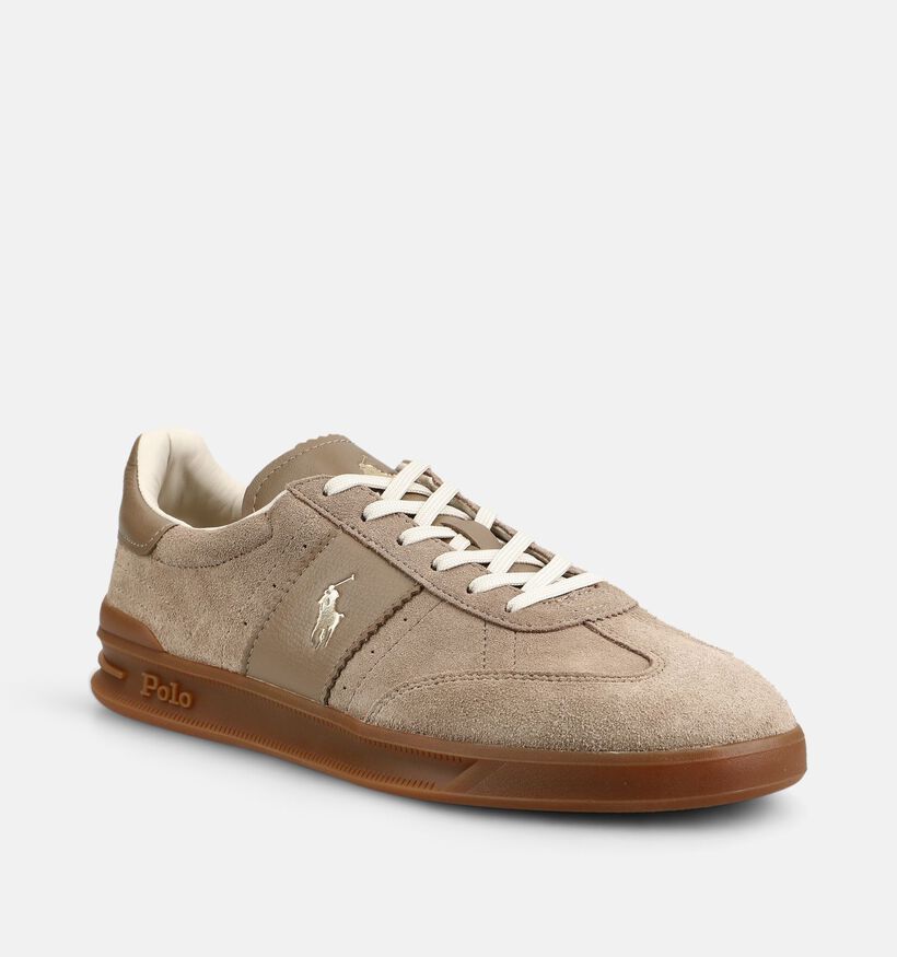 Polo Ralph Lauren Aera Chaussures plates en Beige pour hommes (375266)