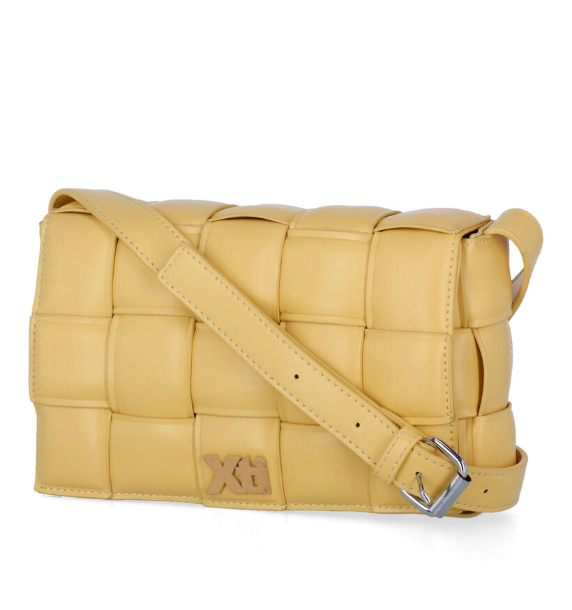 Xti Gele Crossbody Tas in kunstleer (310290)