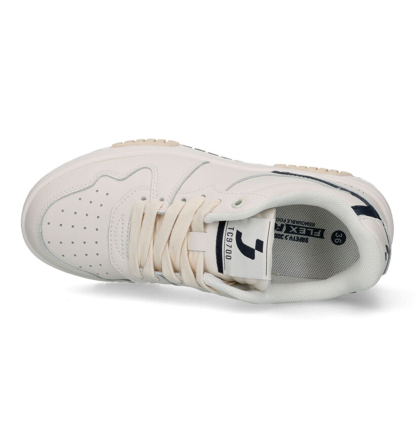Safety Jogger Lifestyle Witte Sneakers in leer (322399)