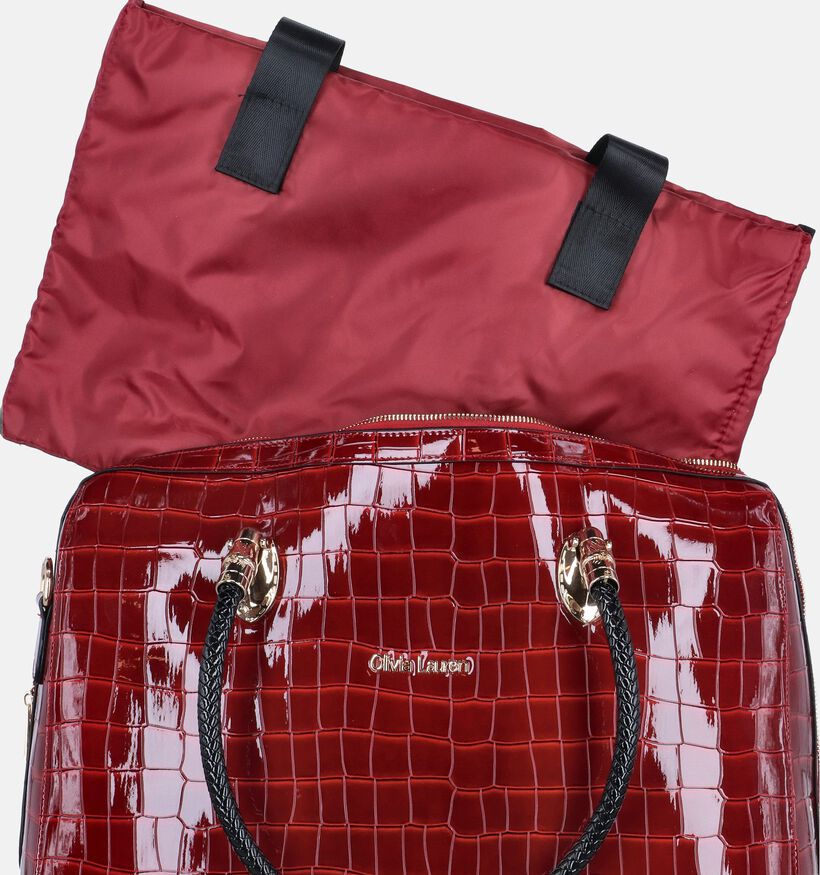Olivia Lauren Alice Rode Laptoptas met wieltjes voor dames (373493)