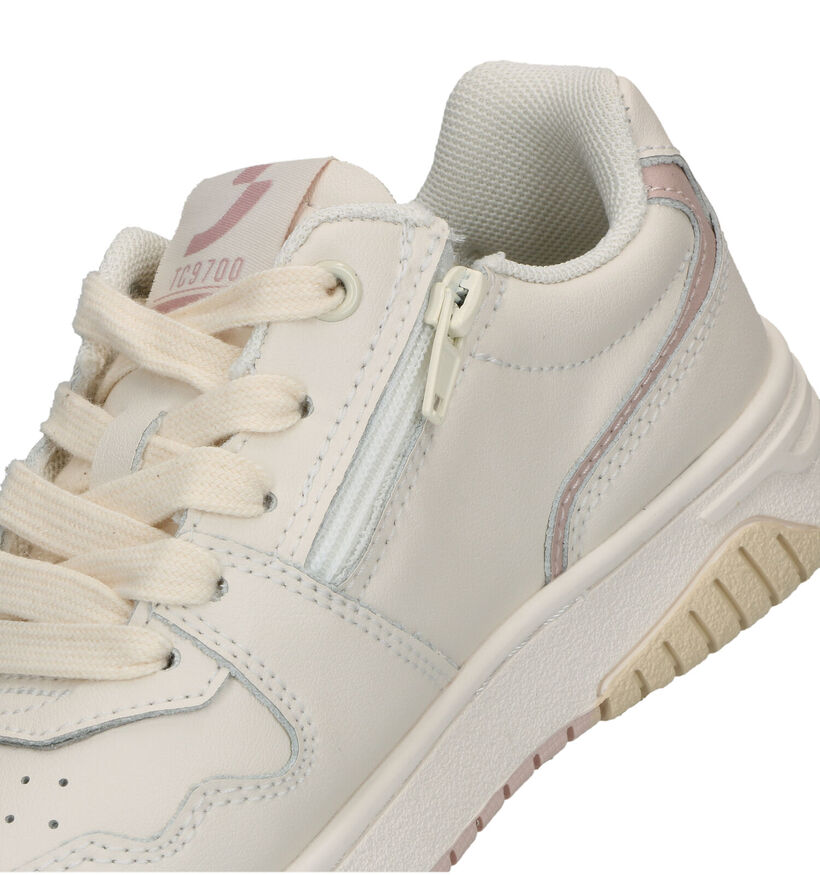 SJ Baskets basses en Blanc pour filles (320759) - pour semelles orthopédiques