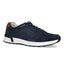 Pius Gabor Blauwe Veterschoenen in nubuck (305657)